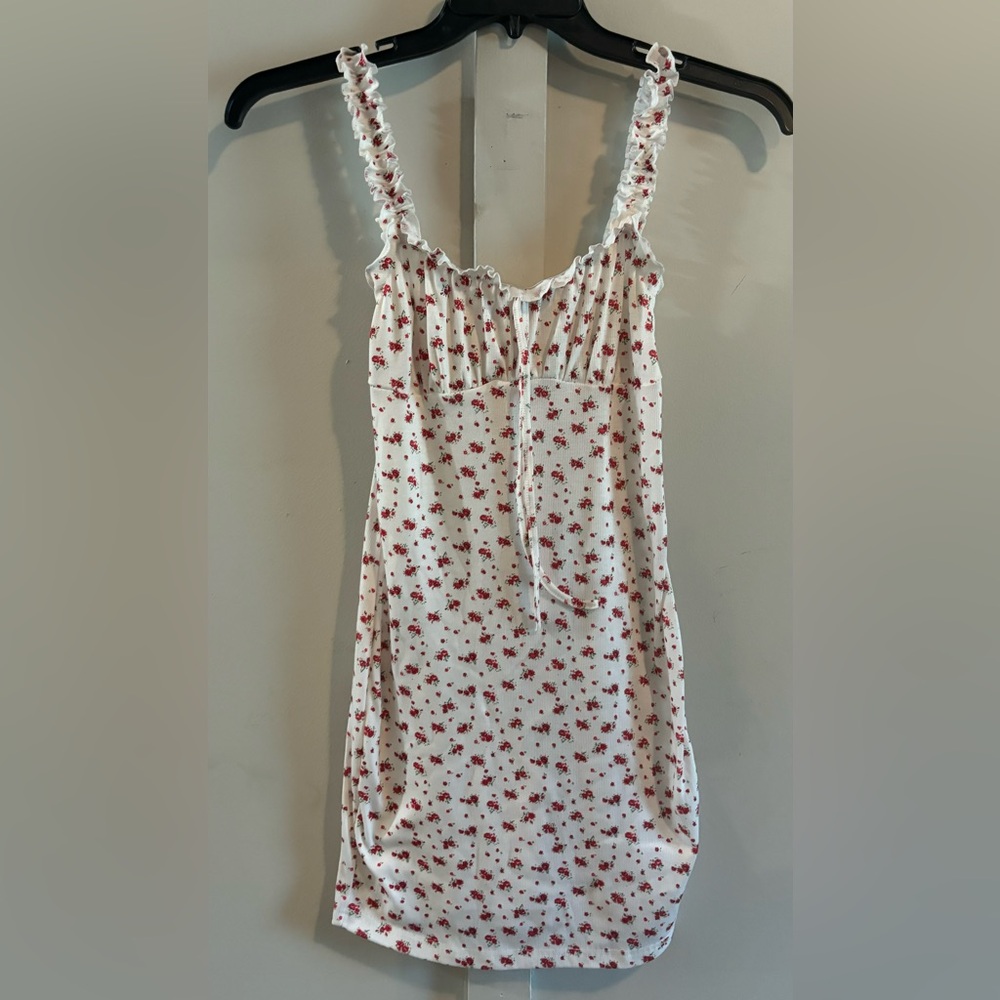 Rose patterned Baby Doll Dress